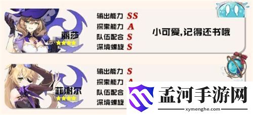 原神節(jié)奏榜 公測角色強度梯隊排名