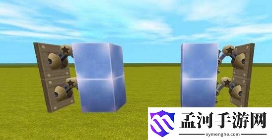 迷你世界全自動隔離門 怪物隔離門制作方法介紹